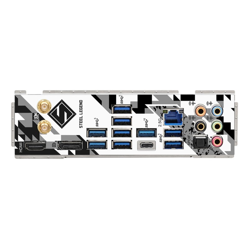 Asrock Z790 Steel Legend WiFi Intel Z790 LGA 1700 ATX Asrock Z790 Steel Legend WiFi Intel Z790 LGA 1700 ATX