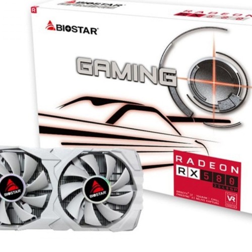 Karta graficzna BIOSTAR Radeon RX 580 8GB White D5