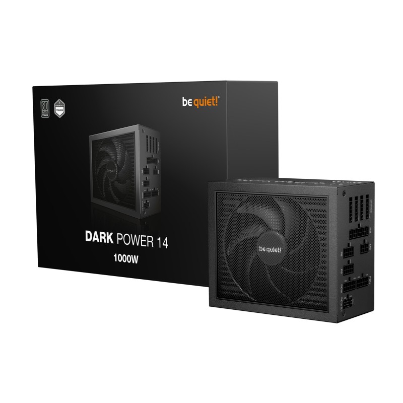 be quiet! Dark Power 14 1000 W - 80 Plus Titanium power supply unit 20+4 pin ATX ATX Black