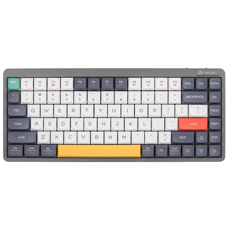 Mechanical keyboard Tracer FINA 84 Grey (Outemu Red Switch) TRAKLA47279