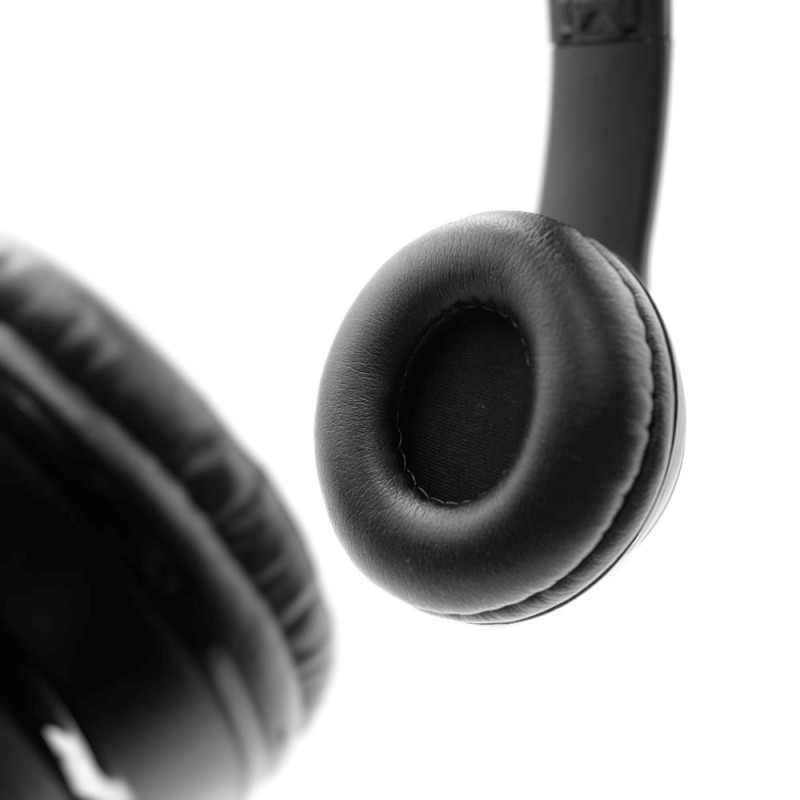 MEDIA-TECH EPSILION BT MT3591 Wireless headphones Bluetooth 4.2 Microphone Radio FM Black MEDIA-TECH EPSILION BT MT3591 Wireless headphones Bluetooth 4.2 Microphone Radio FM Black