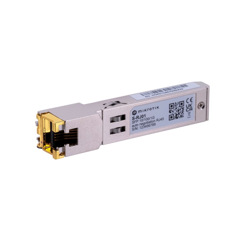 Mikrotik S-RJ01 network switch module Gigabit Ethernet Mikrotik S-RJ01 network switch module Gigabit Ethernet