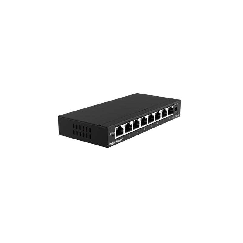 Ruijie Networks RG-ES208GC network switch Managed L2 Gigabit Ethernet (10/100/1000) Grey Ruijie Networks RG-ES208GC network switch Managed L2 Gigabit Ethernet (10/100/1000) Grey