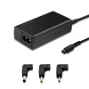 Qoltec 52415 Power adapter designed for Samsung Sony 65W | 3 plugs | +power cable