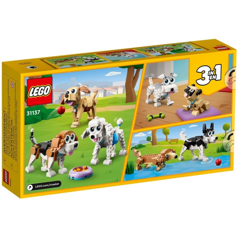 LEGO CREATOR 31137 ADORABLE DOGS LEGO CREATOR 31137 ADORABLE DOGS