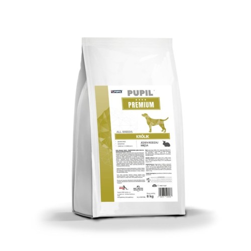 PUPIL Premium All Breeds Rabbit - dry dog food - 8kg PUPIL Premium All Breeds Rabbit - dry dog food - 8kg