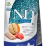 FARMINA N&D Ocean Dog Salmon, Cod, Cantaloupe, Melon Adult Mini - dry dog food - 2.5 kg
