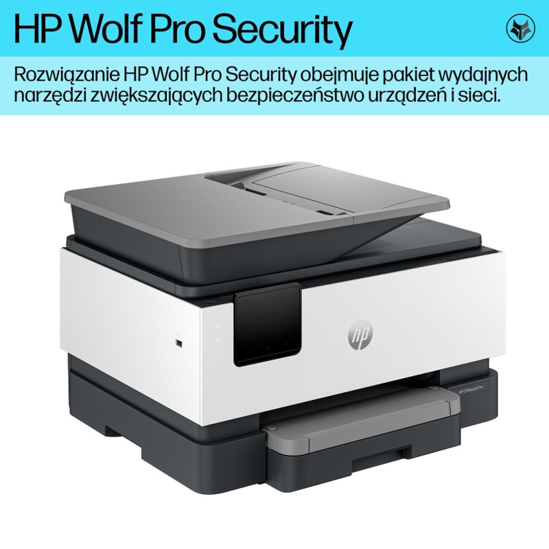 HP OfficeJet Pro 9120b Wireless All-in-One Color Printer, Two-sided printing; Copier, Scanner HP OfficeJet Pro 9120b Wireless All-in-One Color Printer, Two-sided printing; Copier, Scanner