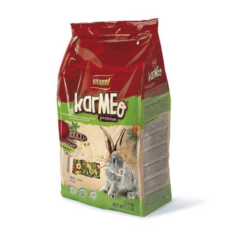 VITAPOL KARMEO Premium Complete Feed for rabbits 2.5 kg