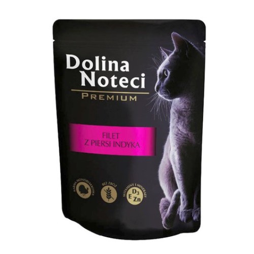 DOLINA NOTECI Premium Turkey fillet - wet cat food - 85g