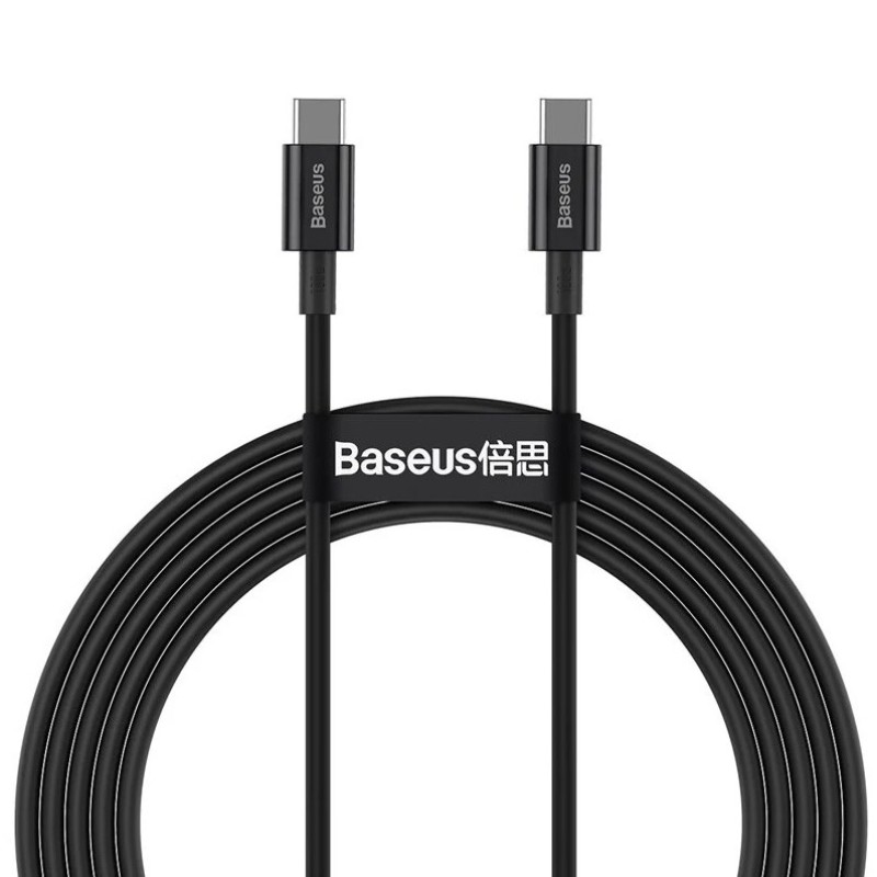 Baseus Superior USB cable USB 2.0 1 m USB C Black