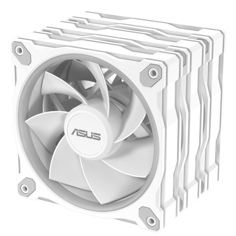 ASUS Prime MR120 Fan ARGB Reverse White 3in1 Computer case 12 cm 3 pc(s) ASUS Prime MR120 Fan ARGB Reverse White 3in1 Computer case 12 cm 3 pc(s)