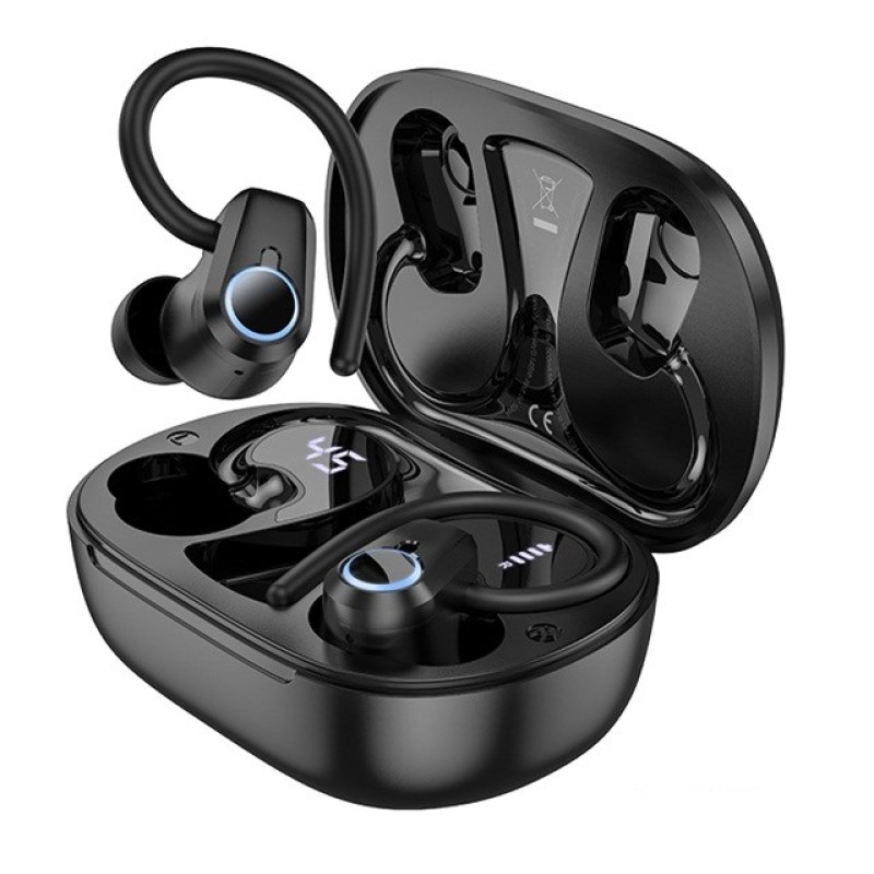 Hoco EQ8 Pure Joy Headset Wireless In-Ear Calls/Music Bluetooth Black Hoco EQ8 Pure Joy Headset Wireless In-Ear Calls/Music Bluetooth Black