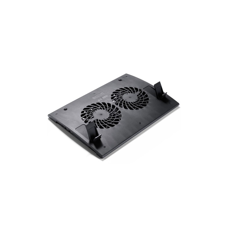 DeepCool Wind Pal FS laptop cooling pad 1200 RPM Black DeepCool Wind Pal FS laptop cooling pad 1200 RPM Black