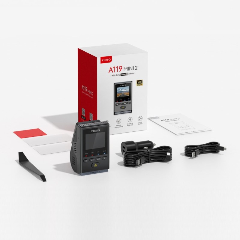 VIOFO A119 MINI 2-G GPS route recorder VIOFO A119 MINI 2-G GPS route recorder
