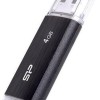 SILICON POWER Ultima U02 Pendrive USB flash drive 4 GB USB 2.0 (SP004GBUF2U02V1K) Black