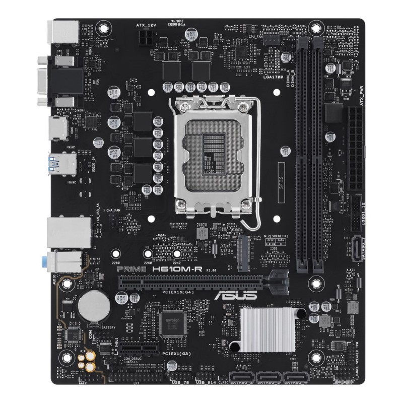 ASUS PRIME H610M-R-SI Intel H610 LGA 1700 micro ATX
