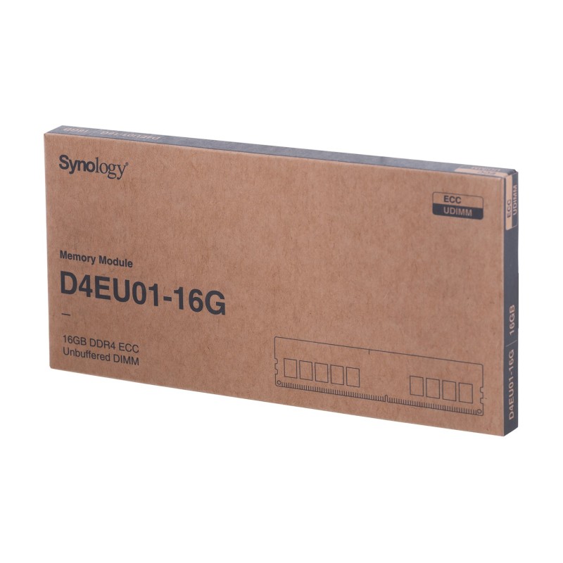 Synology D4EU01-16G memory module 16 GB 1 x 16 GB DDR4 2666 MHz ECC Synology D4EU01-16G memory module 16 GB 1 x 16 GB DDR4 2666 MHz ECC