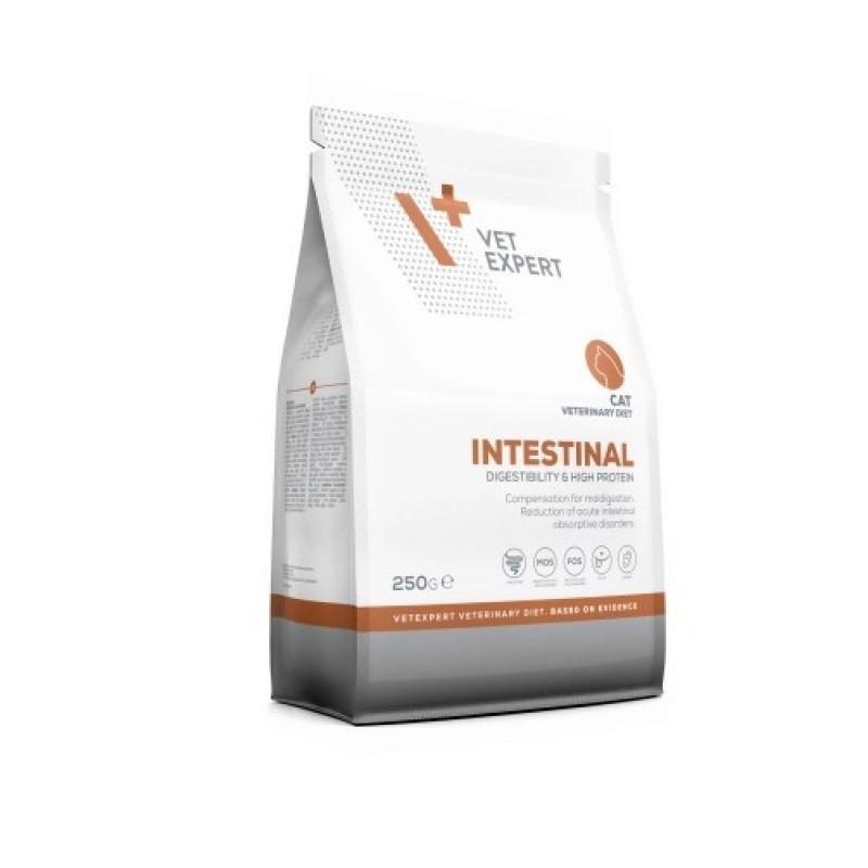 VET EXPERT Veterinary Diet Intestinal Cat - dry food for cats - 250 g VET EXPERT Veterinary Diet Intestinal Cat - dry food for cats - 250 g