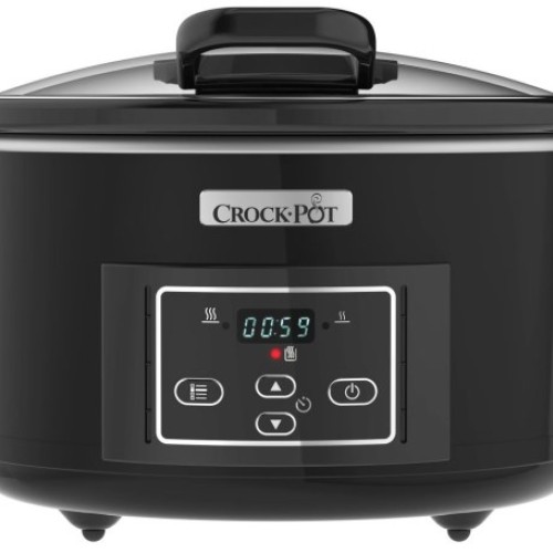 Crock-Pot CSC052X slow cooker 4.7 L Black, Silver