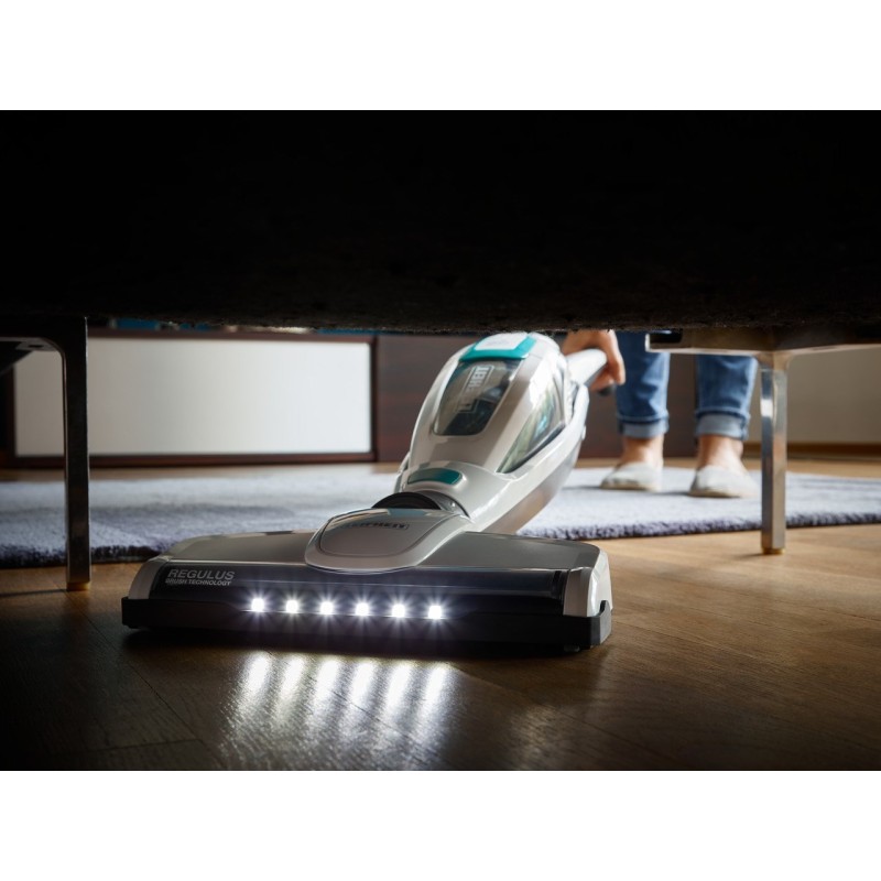 Leifheit PowerVac 2in1 2-in-1 stick vacuum Battery Dry Cyclonic Bagless Black, Blue, White