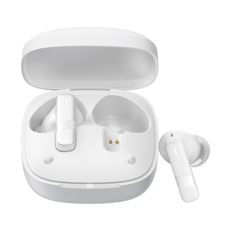 Baseus Bowie E20 Headset Wireless In-ear Calls/Music Bluetooth White Baseus Bowie E20 Headset Wireless In-ear Calls/Music Bluetooth White