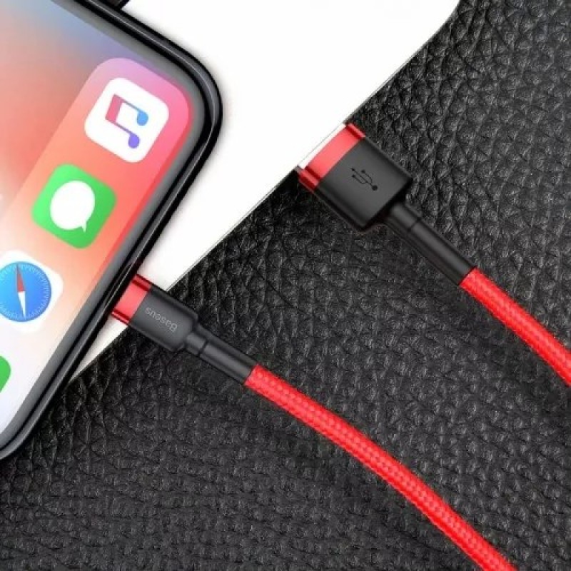 Baseus CALKLF-C09 lightning cable 2 m Red Baseus CALKLF-C09 lightning cable 2 m Red