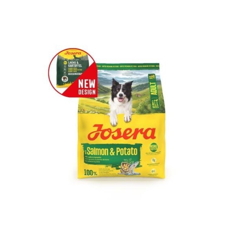 JOSERA Adult Salmon & Potato - dry dog food - 3kg