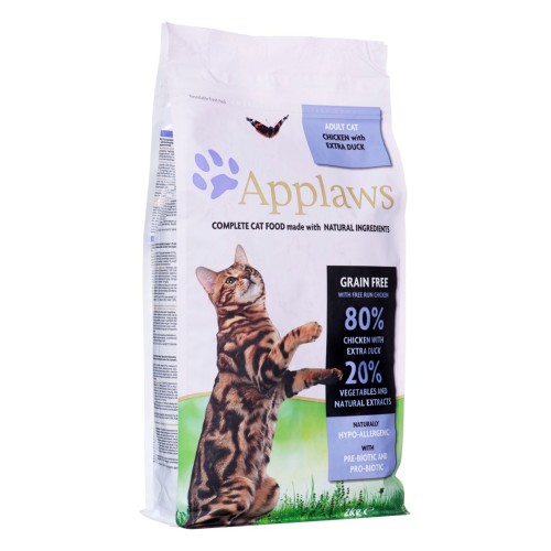 APPLAWS Cat Chicken and duck - dry cat food - 2 kg