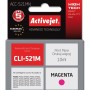 Activejet ACC-521MN Ink cartridge (replacement for Canon CLI-521M; Supreme; 10 ml; magenta)