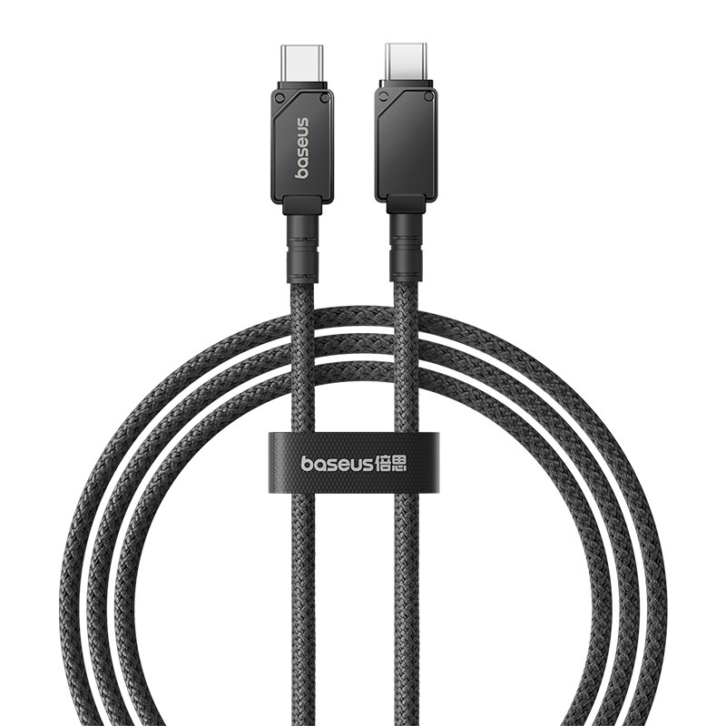 Baseus Unbreakable USB C to USB C cable 1 m Black Baseus Unbreakable USB C to USB C cable 1 m Black