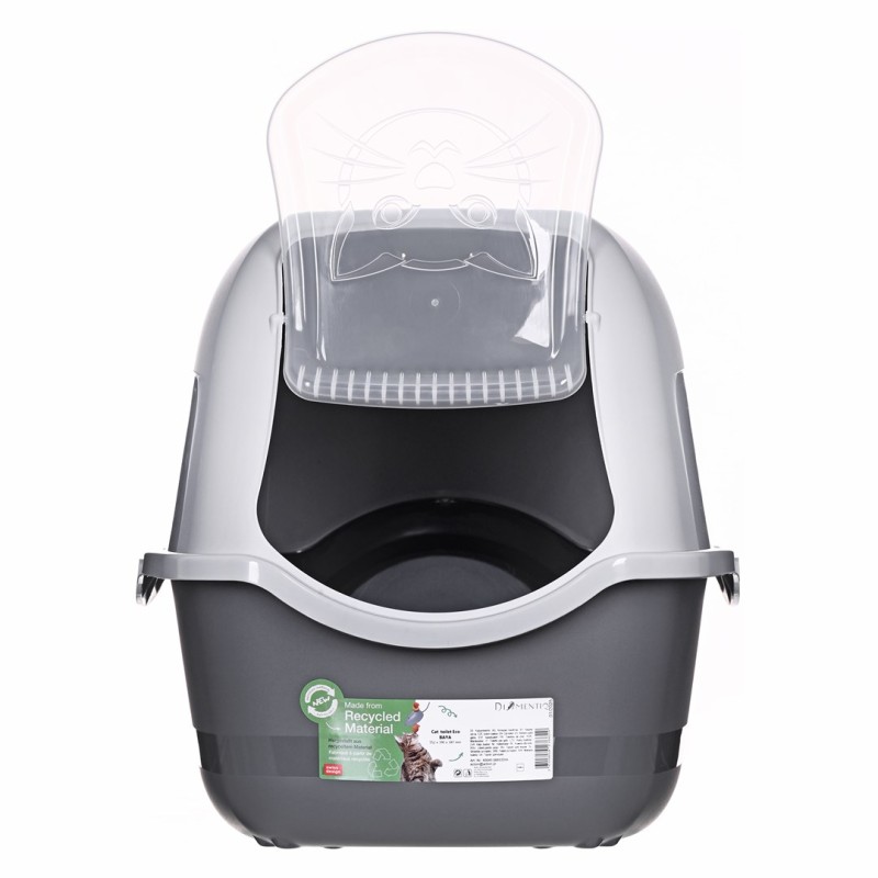 DIAMENTIQ BAYA light grey/dark grey - cat litter box - 55,5 x 40 x 38,7 cm DIAMENTIQ BAYA light grey/dark grey - cat litter box - 55,5 x 40 x 38,7 cm
