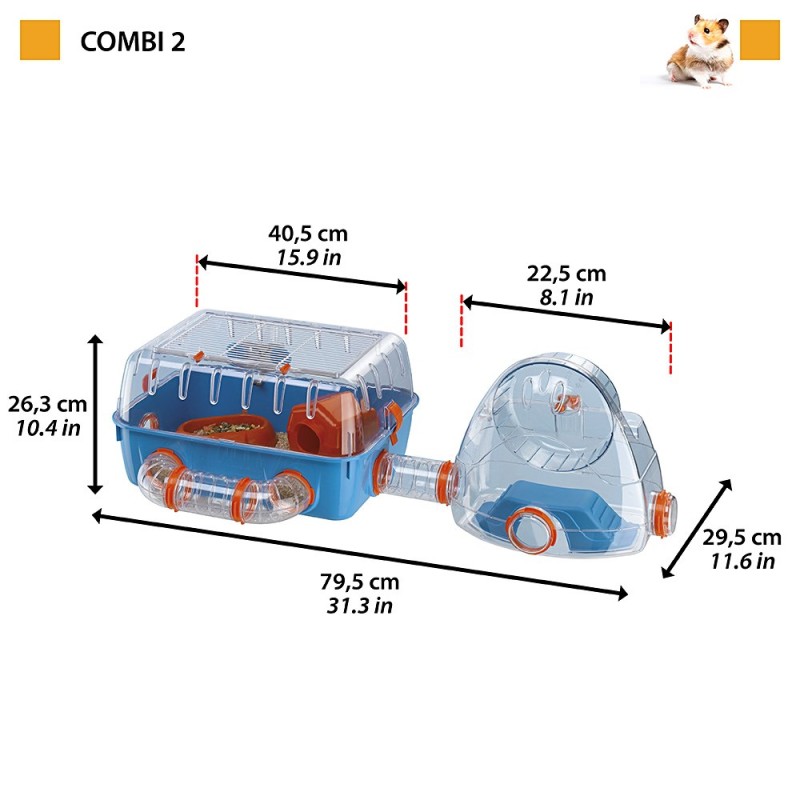 FERPLAST Combi 2 - Cage FERPLAST Combi 2 - Cage