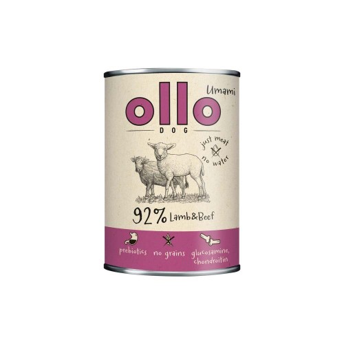 OLLO Umami Lamb and beef - wet dog food - 850g OLLO Umami Lamb and beef - wet dog food - 850g