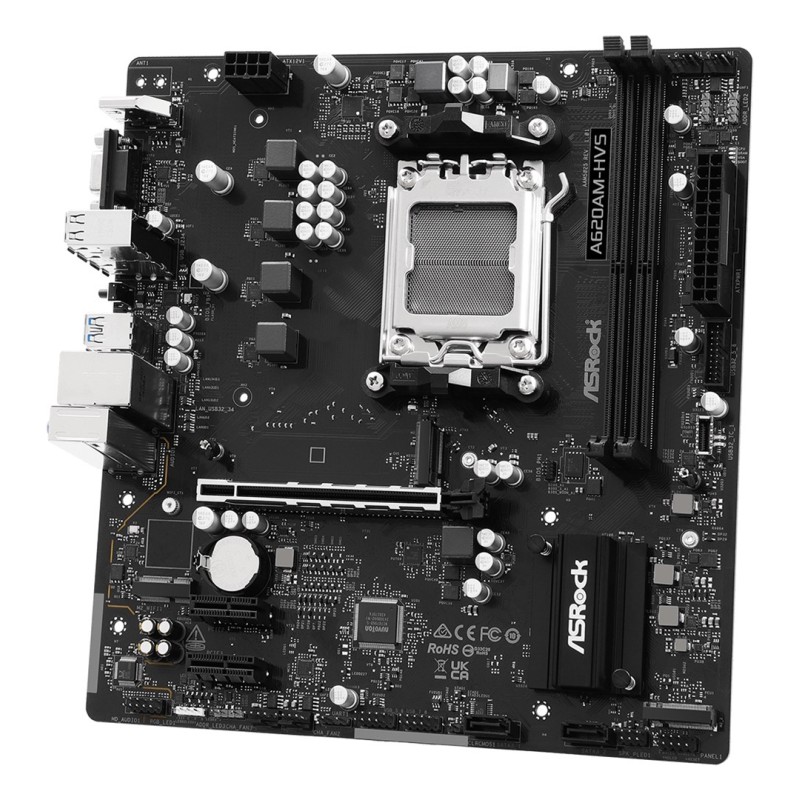 Asrock A620AM-HVS AMD A620A Socket AM5 micro ATX