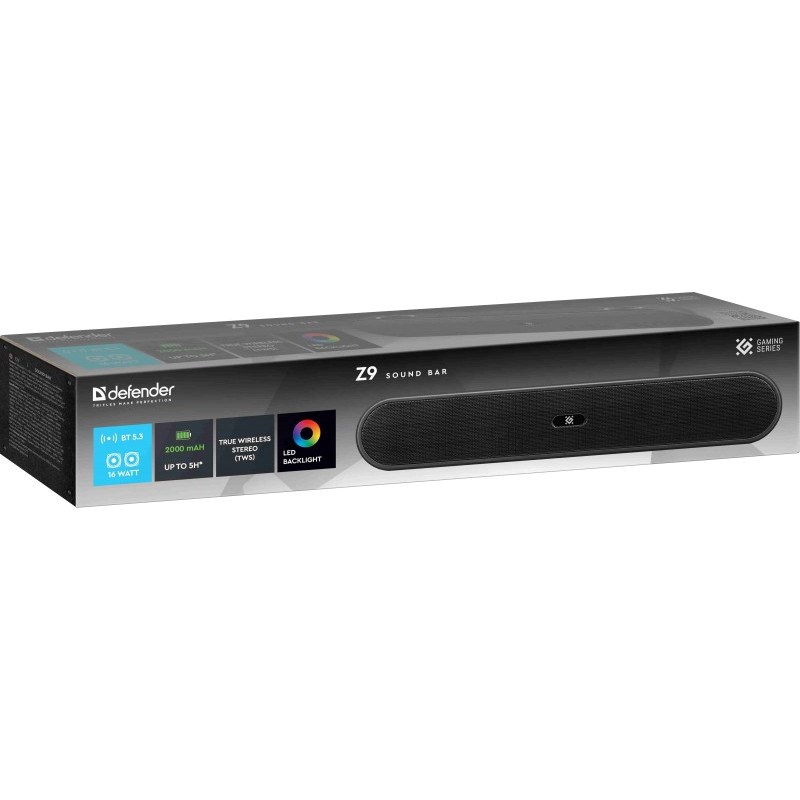 DEFENDER BLUETOOTH SOUNDBAR Z2 6W LED USB DEFENDER BLUETOOTH SOUNDBAR Z2 6W LED USB