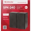 Defender SPK-240 loudspeaker Black Wired 6 W