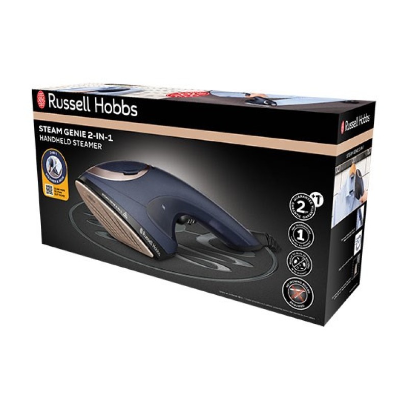 Russell Hobbs 28370-56 garment steamer Handheld garment steamer 0.15 L 1700 W Blue, Gold Russell Hobbs 28370-56 garment steamer Handheld garment steamer 0.15 L 1700 W Blue, Gold