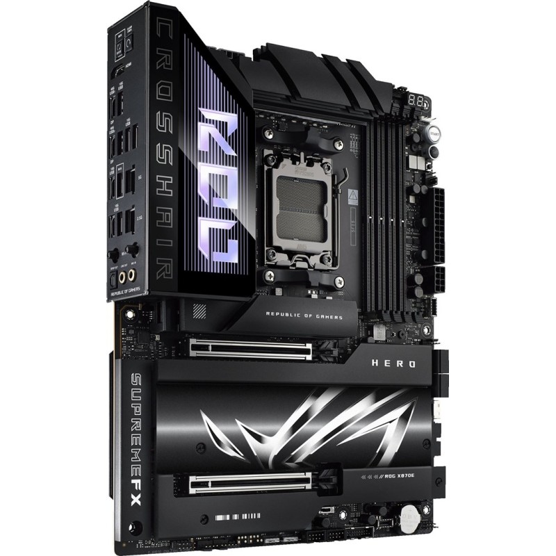 ASUS ROG CROSSHAIR X870E HERO AMD X870E Socket AM5 ATX ASUS ROG CROSSHAIR X870E HERO AMD X870E Socket AM5 ATX
