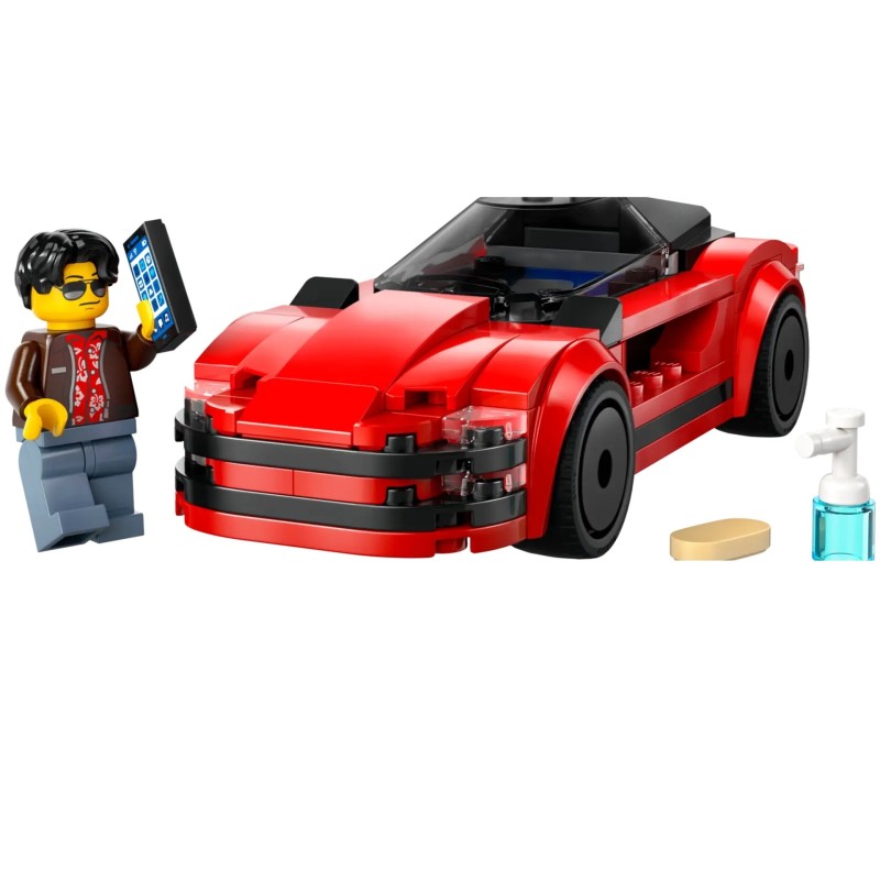 LEGO CITY 60448 Red sports car
