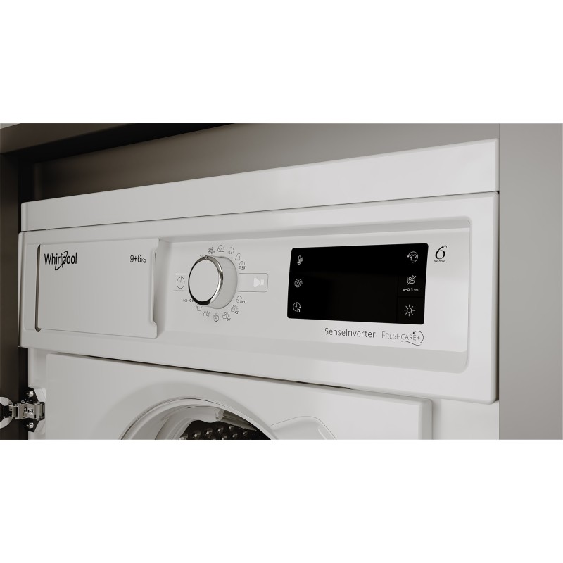 Whirlpool BI WMWG 91485 EU washer dryer Built-in Front-load White D Whirlpool BI WMWG 91485 EU washer dryer Built-in Front-load White D