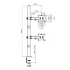 Maclean MC-967 Double Vertical Monitor Desk Mount Screen Holder max VESA 100x100, 13-27 Maclean MC-967 Double Vertical Monitor Desk Mount Screen Holder max VESA 100x100, 13-27