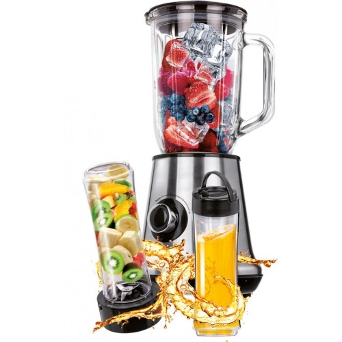 MPM MBL-15M blender 1 L Tabletop blender 450 W Stainless steel MPM MBL-15M blender 1 L Tabletop blender 450 W Stainless steel
