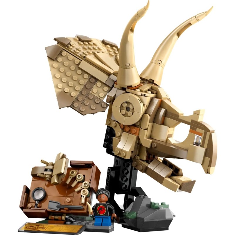 LEGO JURASSIC WORLD 76969 Dinosaur Fossils: Triceratops Skull LEGO JURASSIC WORLD 76969 Dinosaur Fossils: Triceratops Skull