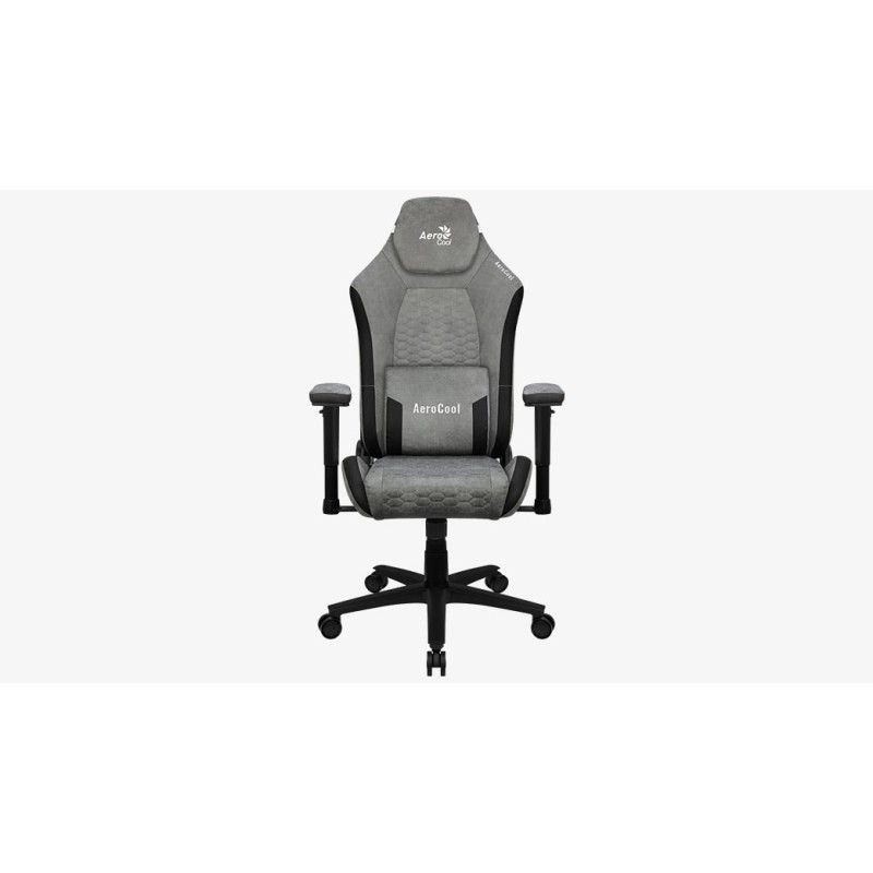 Aerocool Crown AeroSuede Universal gaming chair Padded seat Stone Grey Aerocool Crown AeroSuede Universal gaming chair Padded seat Stone Grey