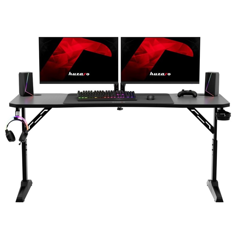 Huzaro Hero 4.6 Black gaming desk Huzaro Hero 4.6 Black gaming desk