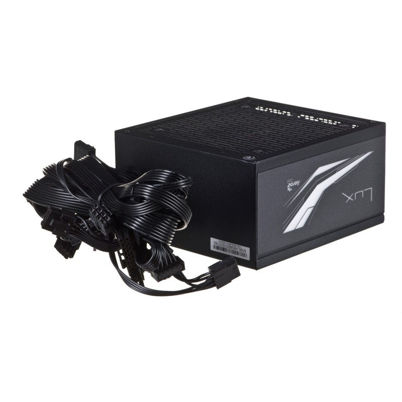 Aerocool LUX RGB 650M power supply unit 650 W Black Aerocool LUX RGB 650M power supply unit 650 W Black
