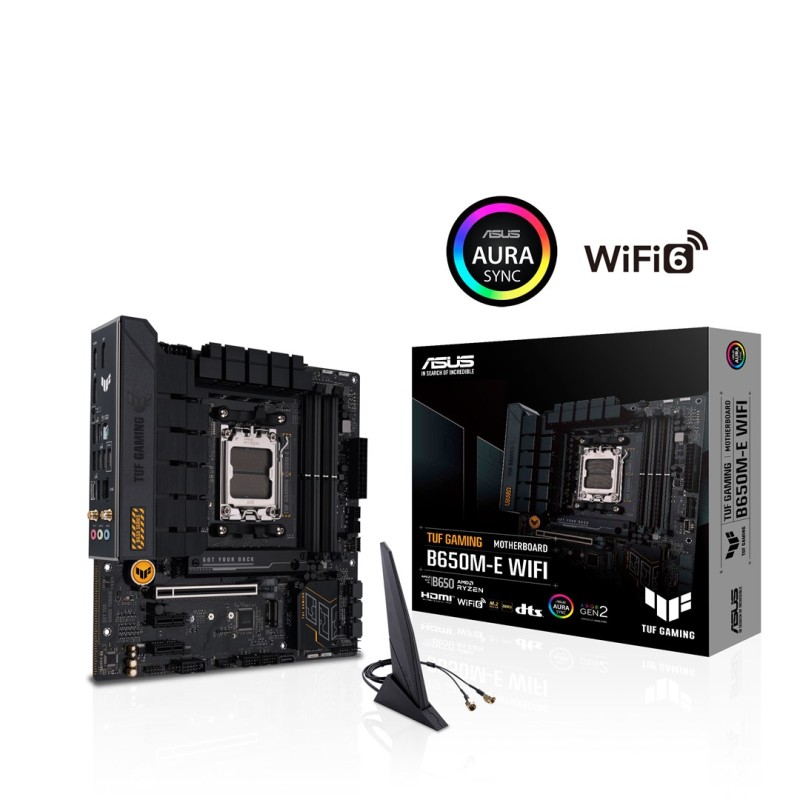 ASUS TUF GAMING B650M-E WIFI AMD B650 Socket AM5 micro ATX ASUS TUF GAMING B650M-E WIFI AMD B650 Socket AM5 micro ATX