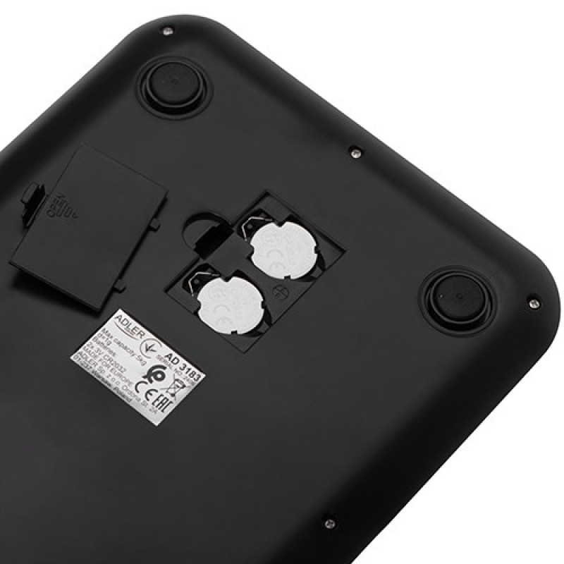 Kitchen scale ADLER AD 3183b Black Kitchen scale ADLER AD 3183b Black