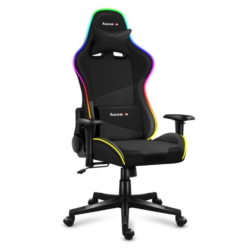 Huzaro Force 6.2 RGB PC gaming chair Bucket (cradle) seat Black Huzaro Force 6.2 RGB PC gaming chair Bucket (cradle) seat Black